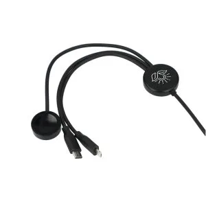 Custom 5-in-1 Long Charging Cables with iWatch Charger