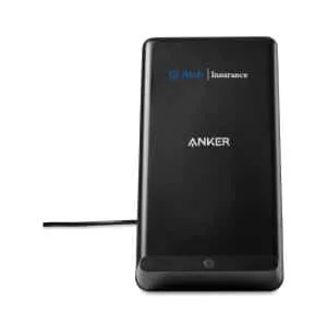 Custom Anker® PowerWave 10W Stand with Charger - Black