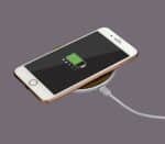 Custom Bamboo Print Wireless Charger - 4