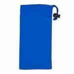 Custom "DaySaver Lux" Mobile Tech Metal Power Bank Charging Kit w/Cleaning Cloth in Cinch Pouch - 1