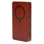 Custom FSC® 100% Wood MagClick™ Fast Wireless Power Bank - 6