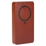 Custom FSC® 100% Wood MagClick™ Fast Wireless Power Bank - 7