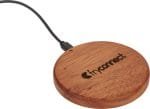 Custom FSC® 100% Wood Wireless Charging Pad - 2