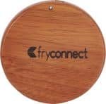 Custom FSC® 100% Wood Wireless Charging Pad - 3