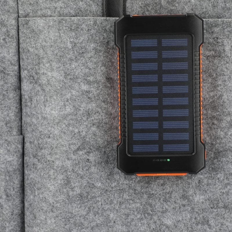 Custom Helio 5000 mAh Solar Power Bank - 9