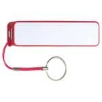 Custom "In Charge" UL Listed 2200 mAh Portable Lithium Ion Power Bank Charger (Full Color) - 4