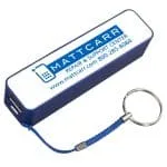 Custom "In Charge" UL Listed 2200 mAh Portable Lithium Ion Power Bank Charger - 2