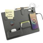Custom MagClick™ Fast Wireless Charging Desk Organizer - 7
