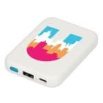 Custom Recycled ABS 3000 mAh Wireless Power Bank - 2