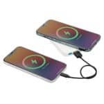 Custom Recycled ABS 3000 mAh Wireless Power Bank - 8