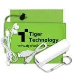 Custom "TechBank Plus" Mobile Tech Power Bank Accessory Kit w/Ear Buds in Cinch Pouch - 7