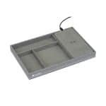 Custom Truman Wireless Charging Accessory Tray - Medium Grey Heather - 2