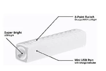 Custom Vivitar Powerbank Rechargeable Smartphone Battery