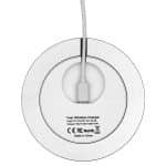 Custom iBevel Plus 15W Wireless Charger With Aluminum Trim - 4