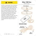 Custom iDisc 15W Eco Wireless Charger - 5