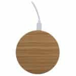 Custom iDisc Bamboo 15W Wireless Charger - 1