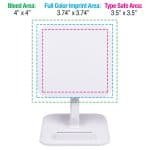 Custom iStand 10W Qi Certified Wireless Charger - 4