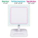 Custom iStand 5W Wireless Charger Square - 2