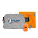 Custom Fast Charger Recycled Fanny Pack Set - 6