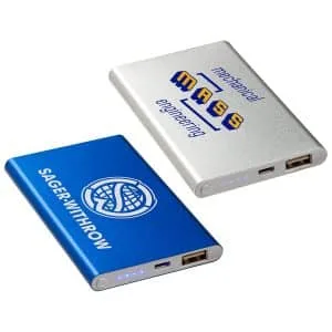 Custom Paramount 4000mAh UL-Certified Power Bank