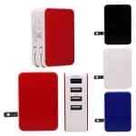 Custom UL 4 Port USB Folding Wall Charger - 1