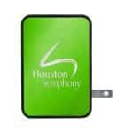 Custom UL 4 Port Vivid USB Folding Wall Charger - 3