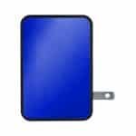 Custom UL 4 Port Vivid USB Folding Wall Charger - 7