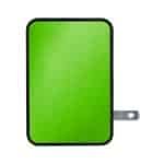 Custom UL 4 Port Vivid USB Folding Wall Charger - 8