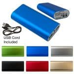 Custom UL Brushed Metal Tablet Power Bank - 1