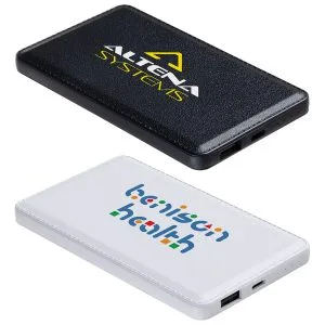 Custom Sovereign 4000mAh Wireless Charging Power Bank with Recycled Case