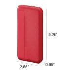 Custom iLive 10K Power Bank - Red - 9