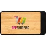 Custom UL Bamboo High Density Rav Power Bank - 5