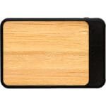 Custom UL Bamboo High Density Volt Power Bank - 4