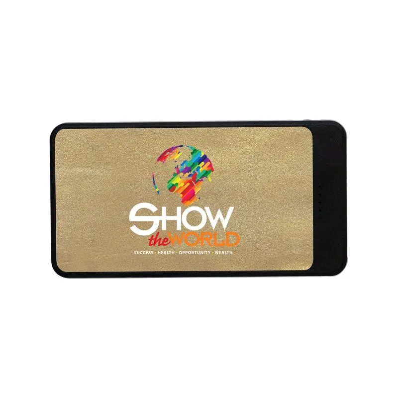 Custom UL Metallic High Density Rav Power Bank - 4