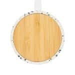 Custom 10w Speckle & Bamboo Wireless Charger - 1