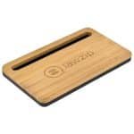 Custom 5W Bamboo Desktop Wireless Charger - 8