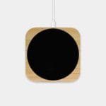 Custom Aspen Qi - 15W Eco Bamboo Charger With LED Display - 1