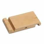 Custom Bamboo Qi-Wireless Pocket Phone Stand (10W) (BIGWOOD) - 1