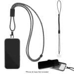 Custom Brandcharger® Tether Cord Phone Lanyard - 1