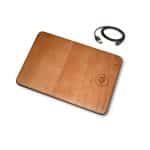 Custom Oversize Wood Mousepad with 10 watt Qi Wireless Fast Charger (BALBOA) - 1