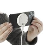 Custom Recycled ABS MagClick™ Fast Wireless Charging Pad - 9