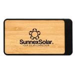 Custom UL Bamboo High Density Swift Wireless Power Bank - 2