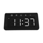 Custom 15w Light-up Wireless Charger Alarm Clock - 3