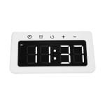 Custom 15w Light-up Wireless Charger Alarm Clock - 7