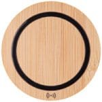 Custom Lex Bamboo Wireless Speaker w/Phone Charger - 1