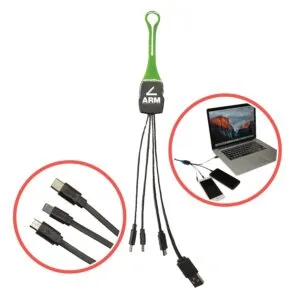 Custom 3-In-1 Charging Cable