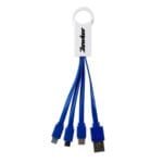 Custom 3-In-1 Noodle Charging Cable with Type C USB - 4