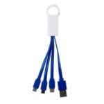 Custom 3-In-1 Noodle Charging Cable with Type C USB - 5