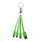 Custom 3-In-1 Noodle Charging Cable with Type C USB - 6