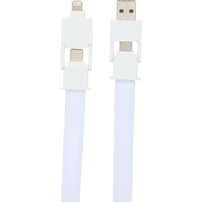 Custom 5-in-1 40W PD Charging Cable Lanyard - 9